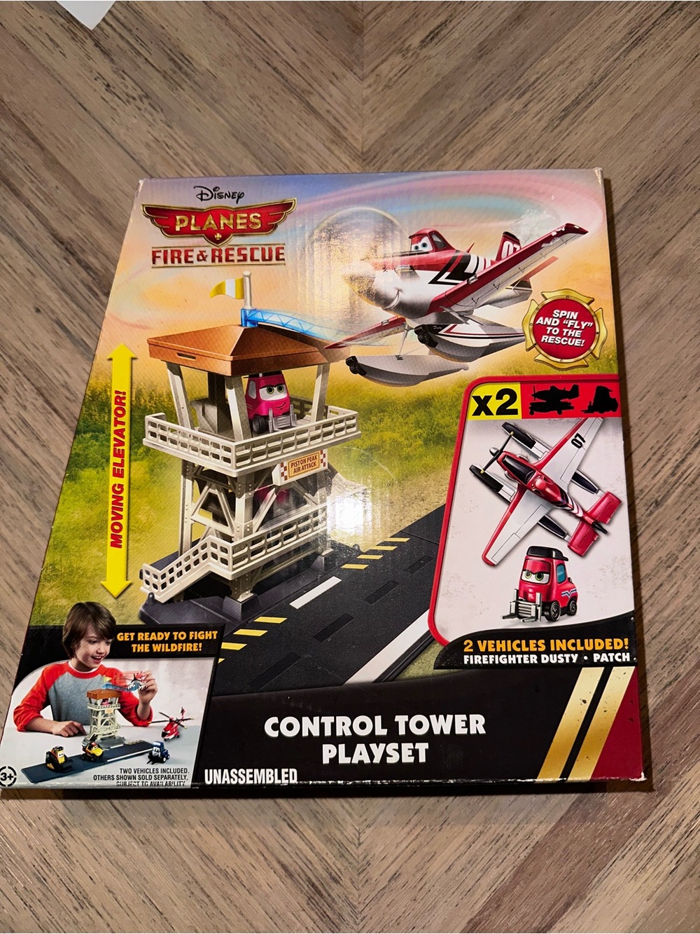 Mattel Disney Planes Fire & Rescue Control Tower Playset NEW